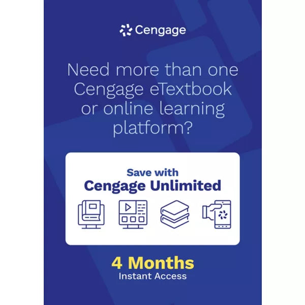 Cengage Unlimited, 1 term (4 months), 1st Edition
