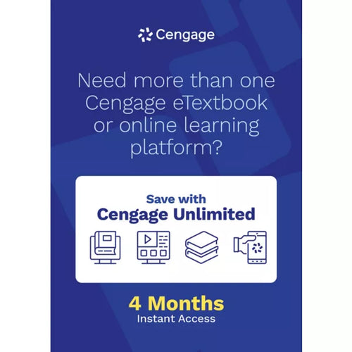 Cengage Unlimited, 1 term (4 months), 1st Edition