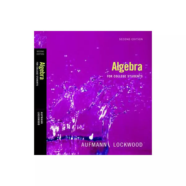 Algebra for College Students