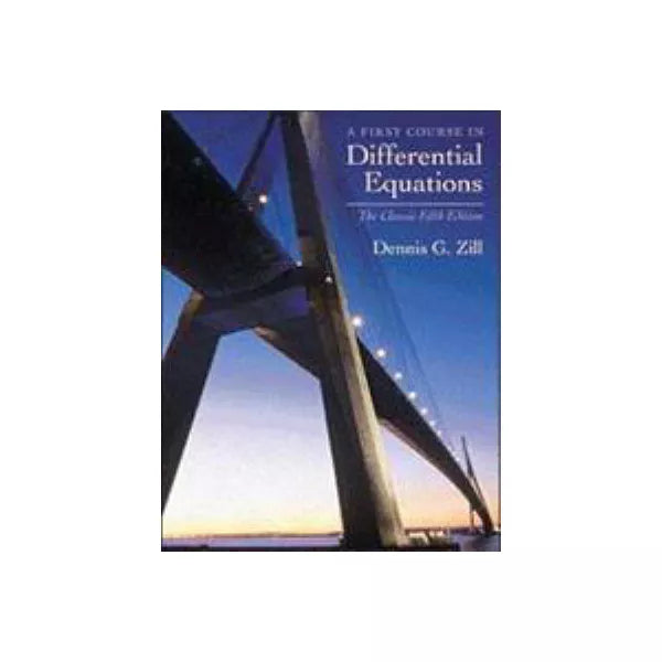 First Course in Differential Equations: Classic Ed
