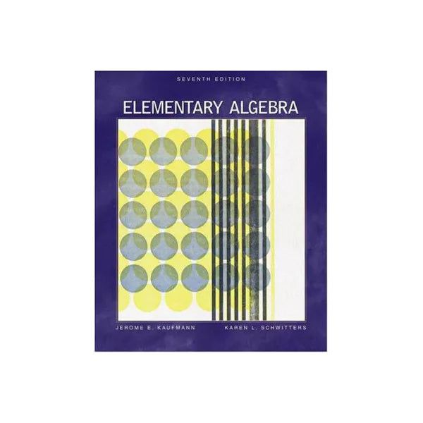 Elementary Algebra (w/CD)