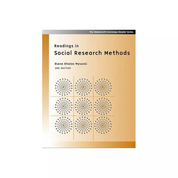 Readings in Social Research Methods