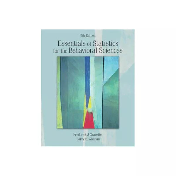 Essen of Statistics for Behav Sci