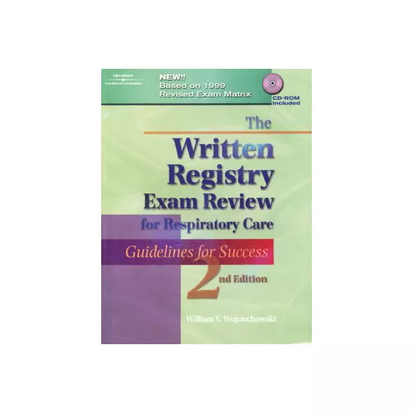 Written Registry Exam Rev/Respiratory Care (w/CD)