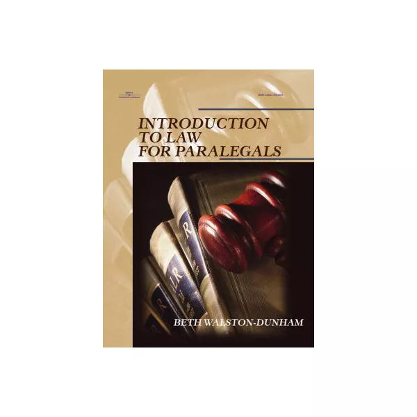 Intro to Law for Paralegals