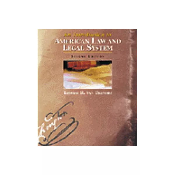 American Law &amp; Legal System