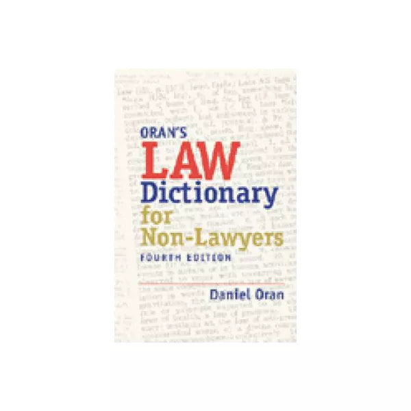 Law Dictionary For Nonlawyers