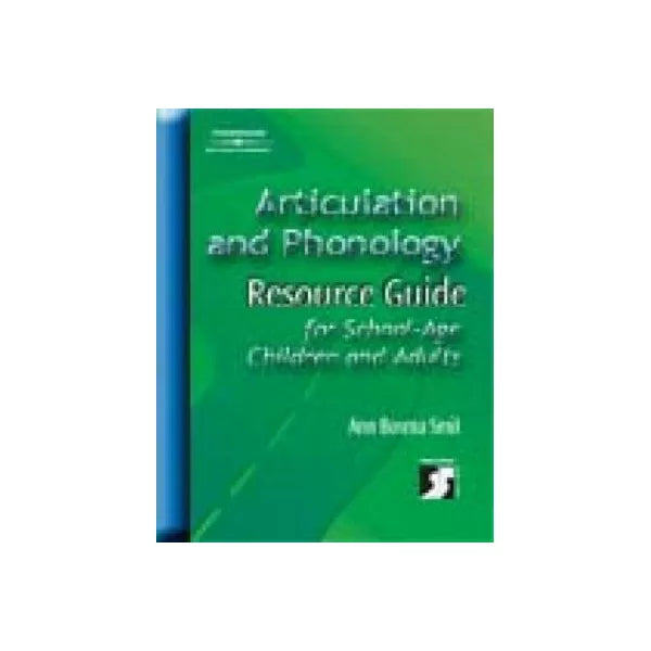 Articulation &amp; Phonology Resource Guide