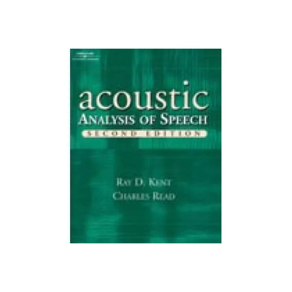 Acoustic Analysis of Speech