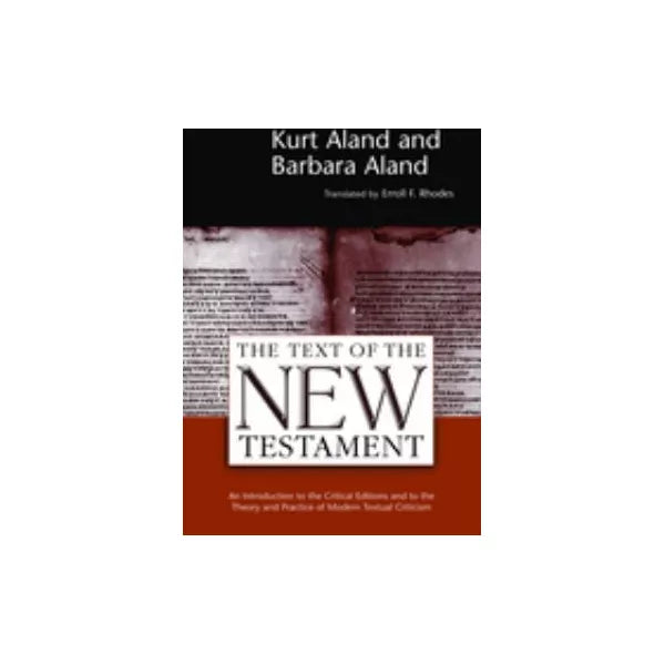 Text of New Testament (Rev & Enl)