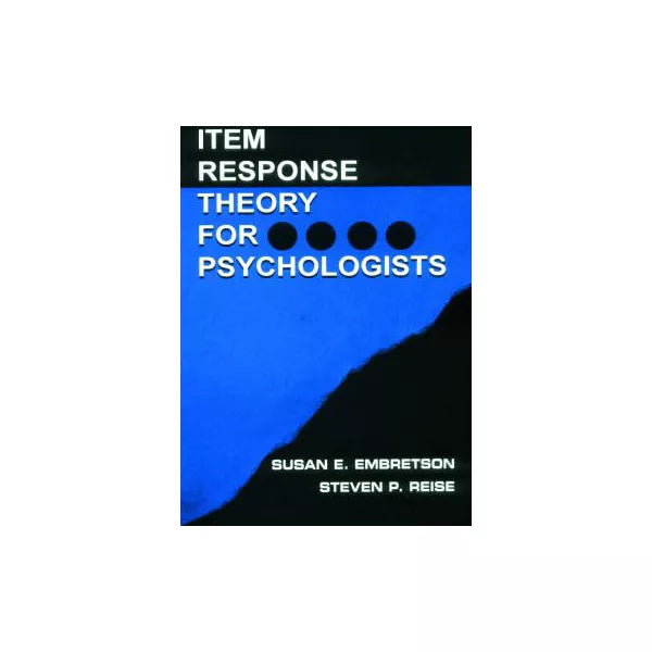 Item Response Theory for Psychologists