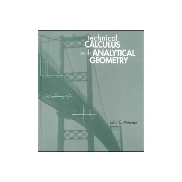 Technical Calculus w/Analytic Geometry