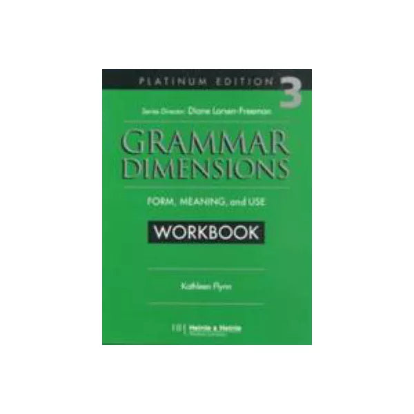 Grammar Dimensions Wkbk: 3 (Platinum Ed)