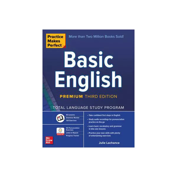 Practice Makes Perfect: Basic English, Premium Third Edition