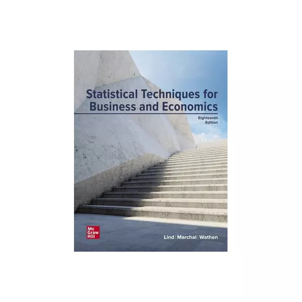 Statistical Techniques in Business and Economics