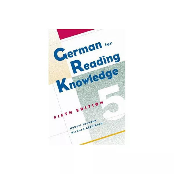 German for Reading Knowledge