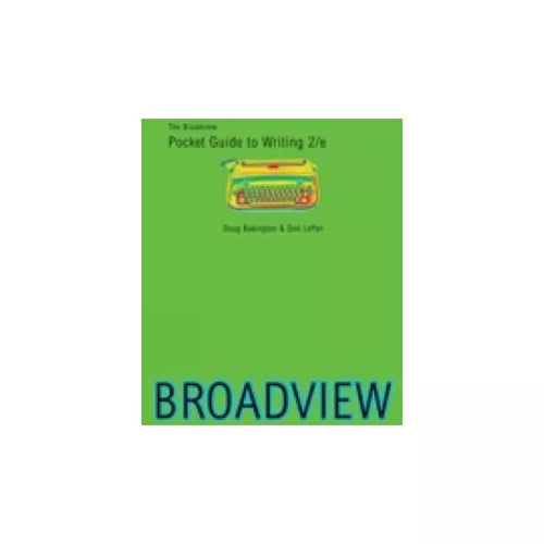 BROADVIEW POCKET GUIDE TO WRITING