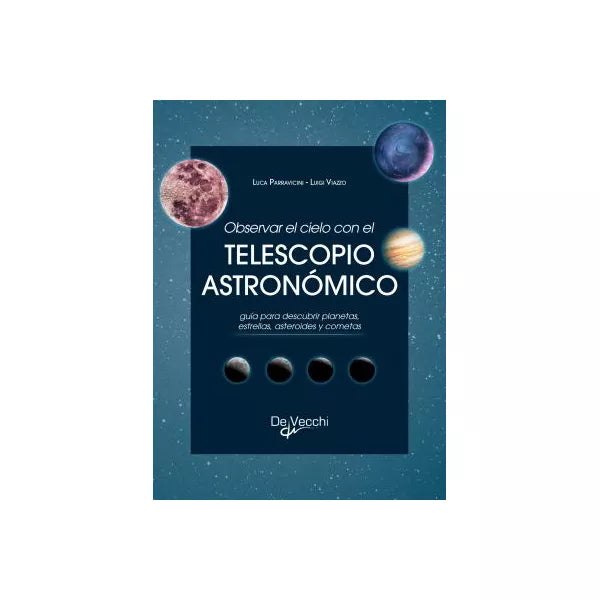 Observar el cielo con el telescopio astronomico